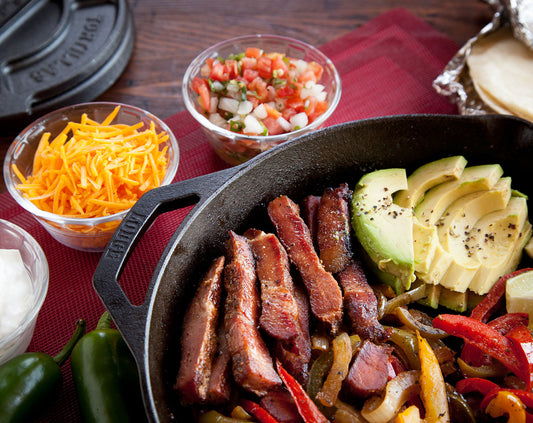 Southside Pork Steak Fajitas