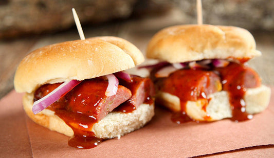 Jalapeño Cheddar Sausage Sliders