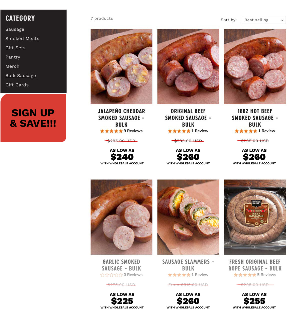 Discounts on wholesale accounts image.