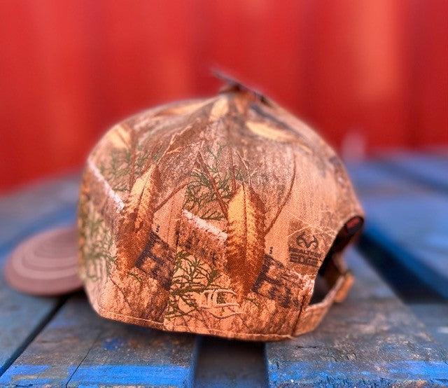 Southside Logo Hat Brown on Camo