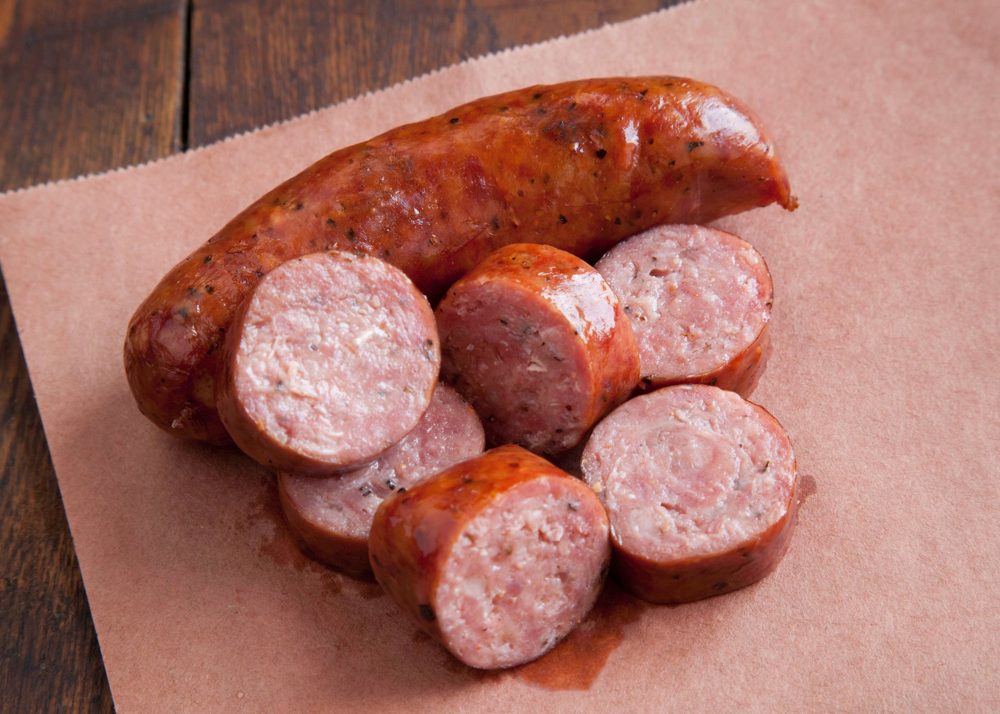 1882 Hot Beef Smoked Sausage (Bulk) Southside Market Barbeque