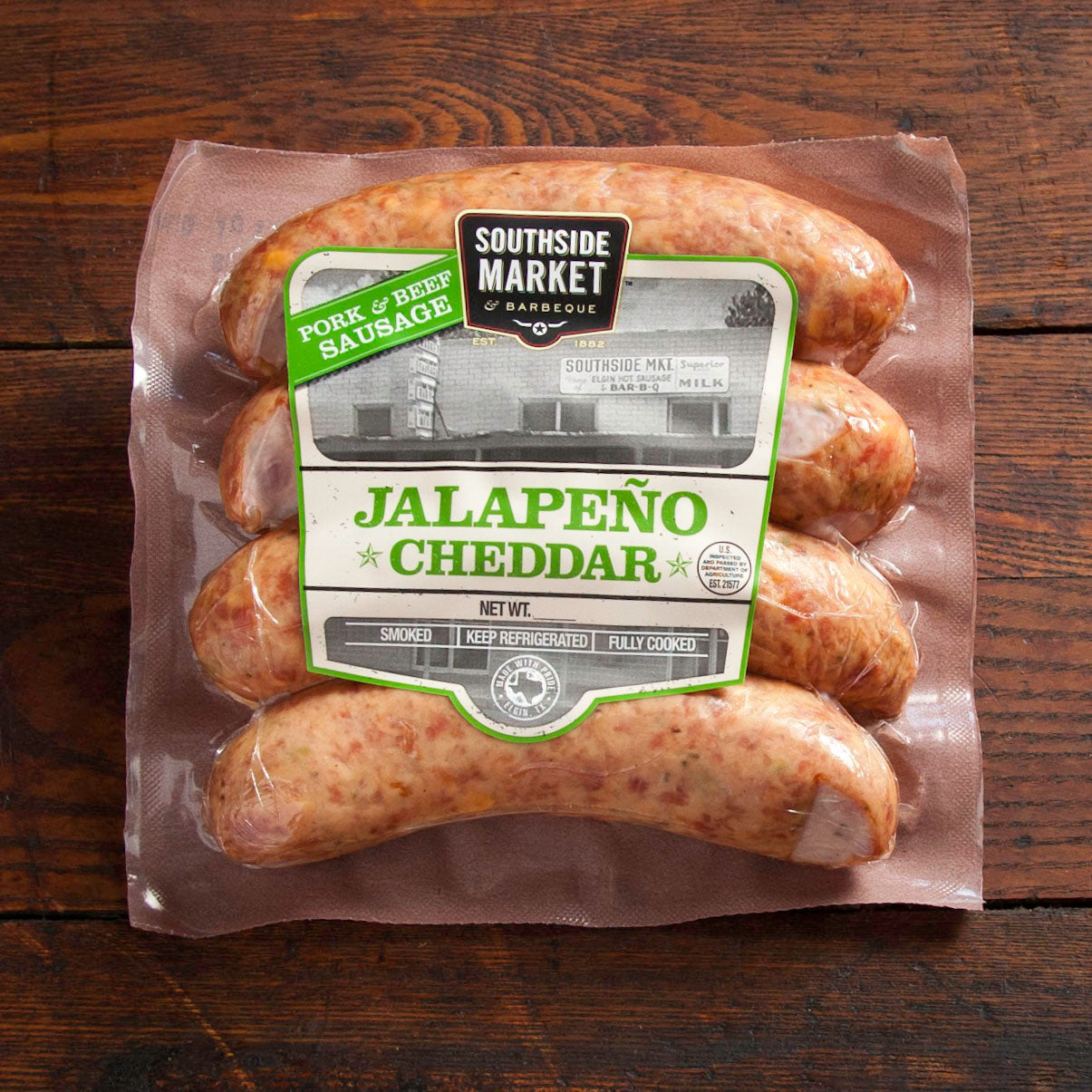 (2) Jalapeno Dry Sausage
