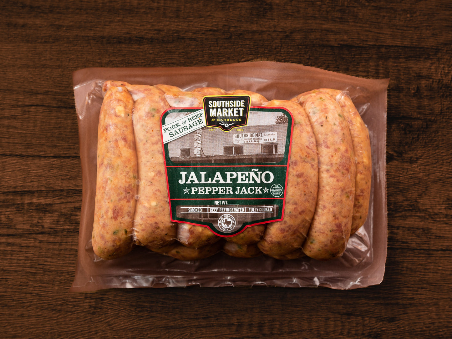 Special (1) Jalapeno Pepper Jack Sausage - 12 Link Pack