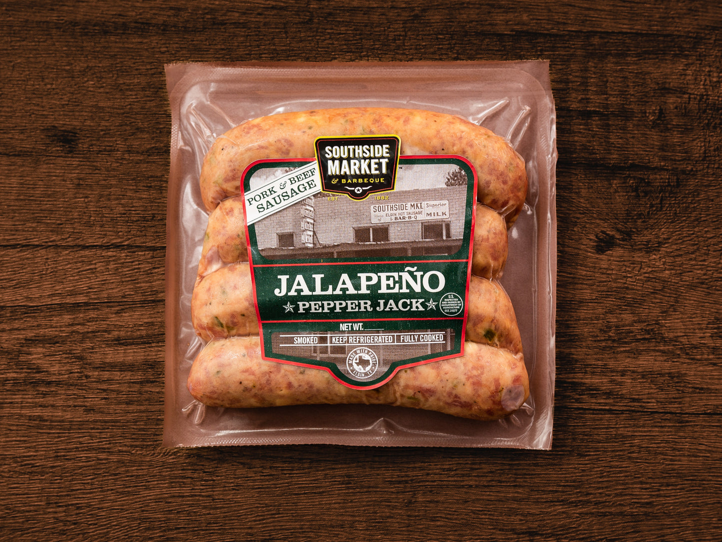 Jalapeno Pepper Jack Smoked Sausage