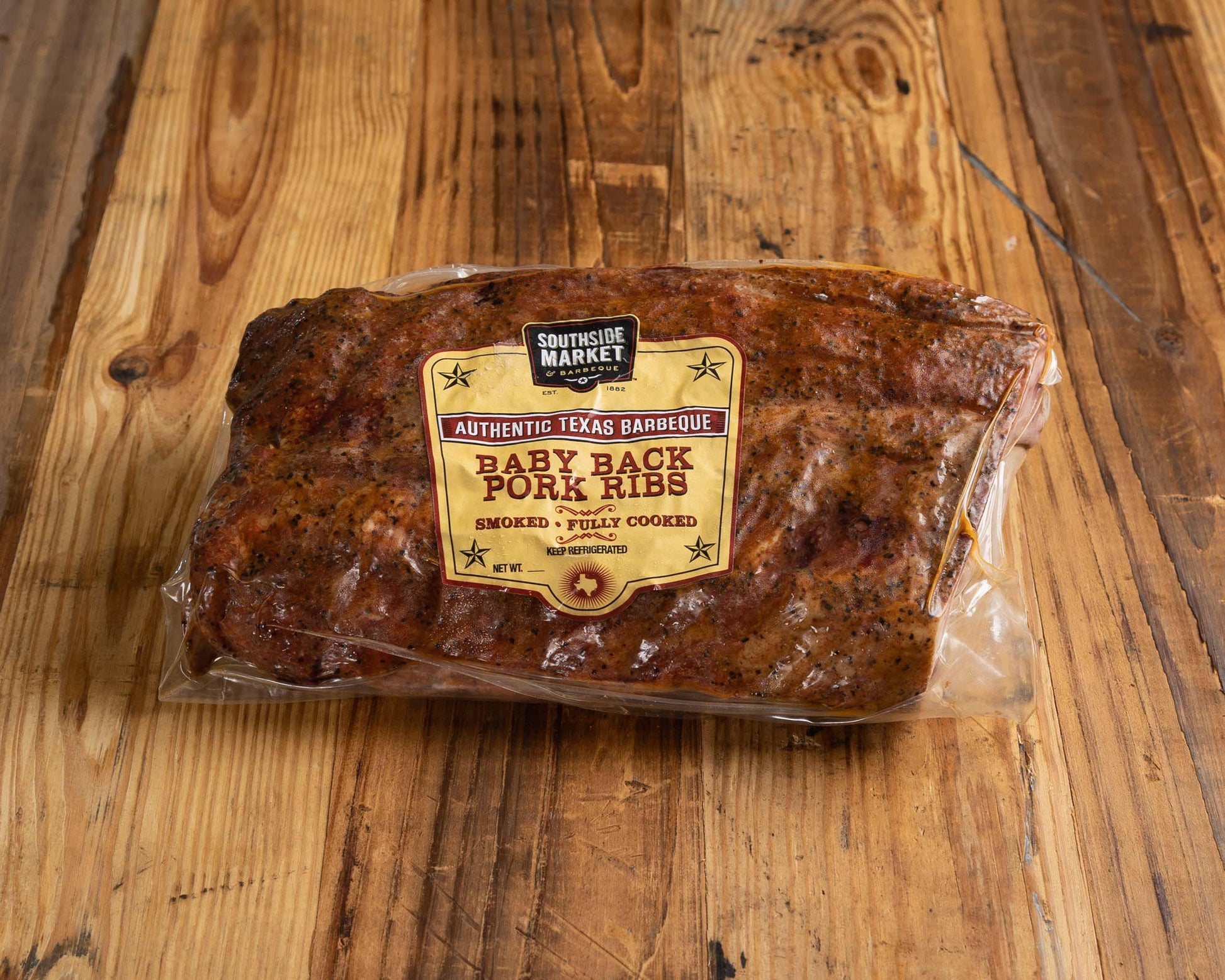 Half Rack Baby Back Ribs | Southside Market & Barbeque