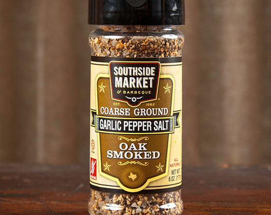 Oak Smoked Garlic Pepper Salt