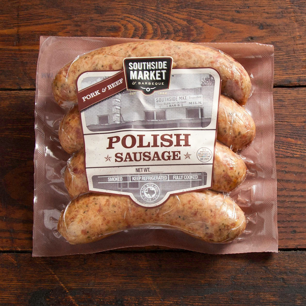 Polish Style Smoked Sausage 13.3 oz. Package
