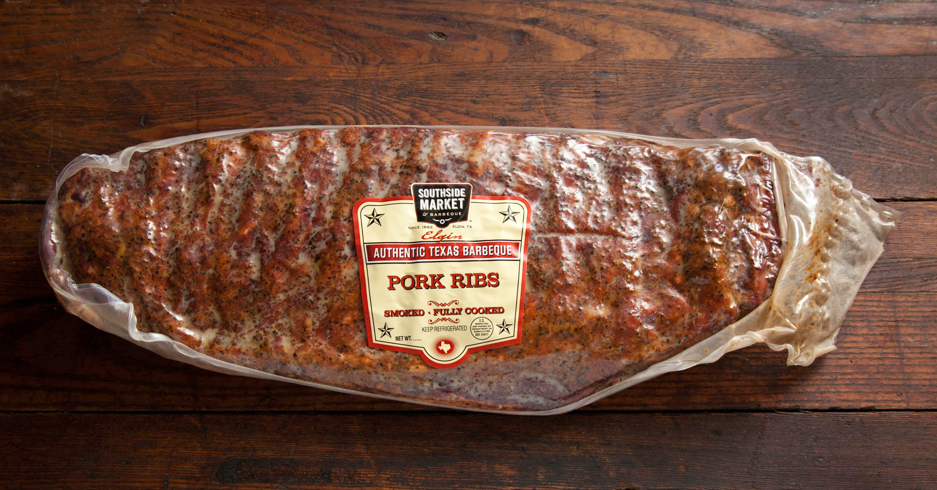 Half Rack Pork Ribs – Southside Market & Barbeque
